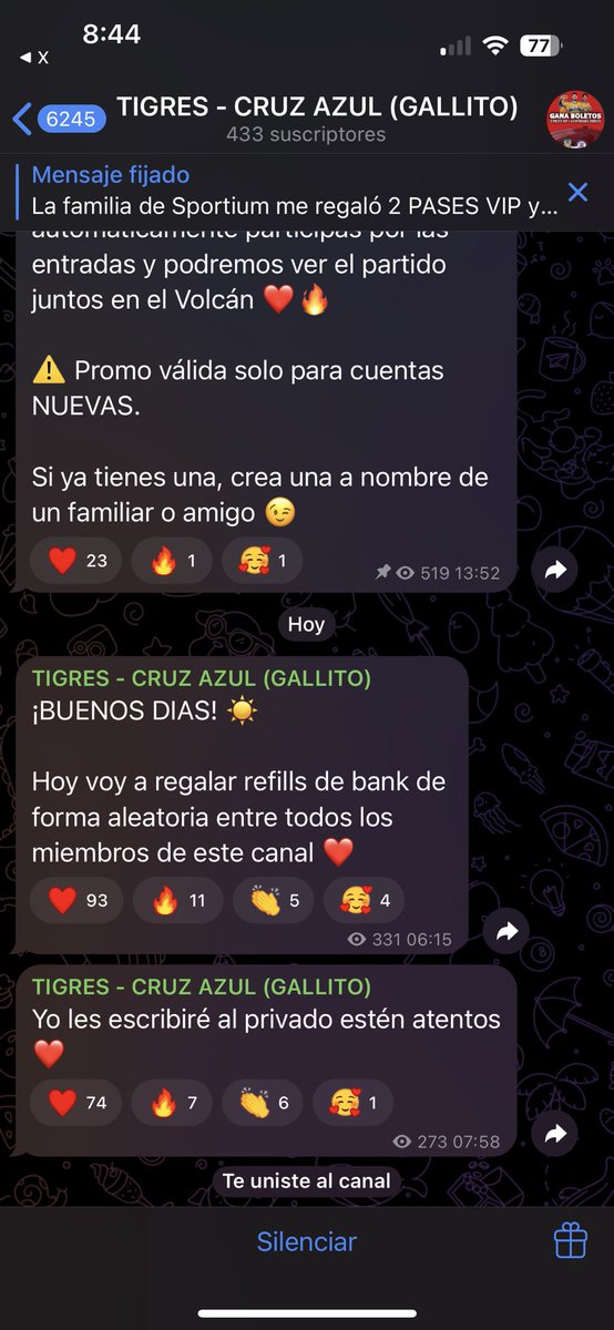 jsjsjs71644144's tweet photo. @GallitoVip justo me uní carnal https://t.co/RSoTUMXQK4