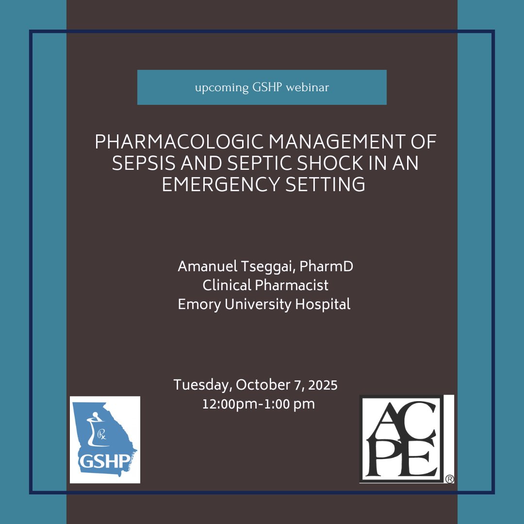 GSHP Webinar, 10/7
To register:  us02web.zoom.us/webinar/regist…