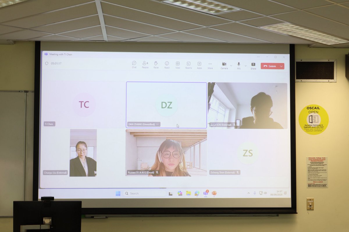 instituteucc's tweet photo. New-teacher induction at @UCC ✅ Sharing insights and setting plans for the year ahead. Ready for a new chapter of teaching &amp; cultural exchange in Cork! ✨💚 #UCCConfuciusInstitute https://t.co/sV3NnSitV5