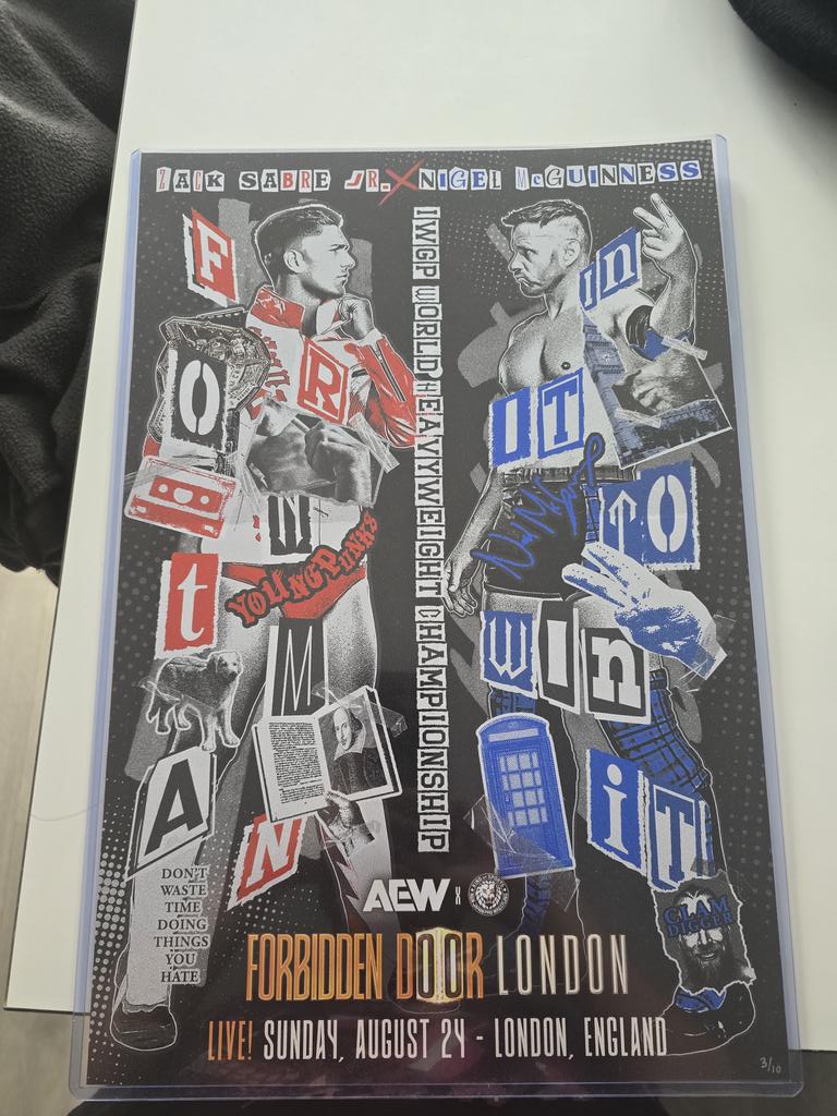 UK Wrestling fan (@albie92808483) on Twitter photo Just got <a href="/Themfster/">Mohamed Fahmy π΅πΈ</a>'s amazing zsj and nigle mcguinness poster. I'm so happy i was able to get one of the 1/10 posters because this match meant so much to me. The design is absolutely incredible and im so happy to finally have it. Just got <a href="/Themfster/">Mohamed Fahmy π΅πΈ</a>'s amazing zsj and nigle mcguinness poster. I'm so happy i was able to get one of the 1/10 posters because this match meant so much to me. The design is absolutely incredible and im so happy to finally have it.