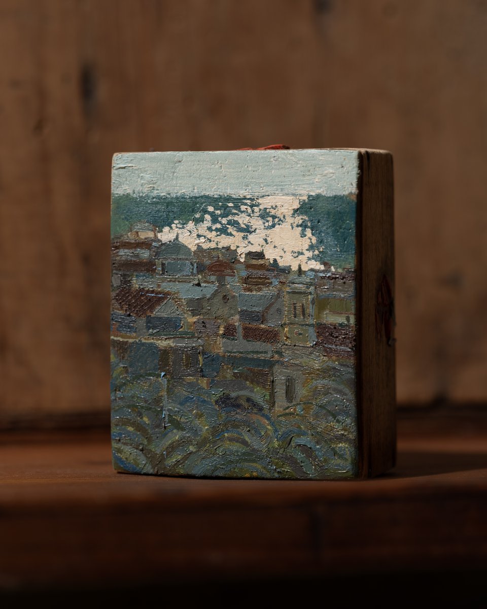 “To the Sea, From the Land” is live on the <a href="/Tathagallery/">Tatha Gallery</a> website, ahead of the opening on 11 October. Delighted to see red dots already. Alongside 2 other artists, I’m showing a new series of small landscapes, together with a selection of larger works: tathagallery.com.