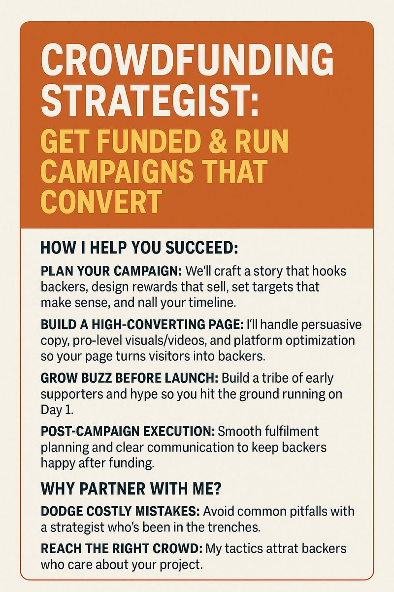 nexifyboost's tweet image. I have successfully led and managed campaigns across multiple platforms—including Meta (Facebook/Instagram), Google Ads, YouTube, TikTok, and native ad networks—for a wide range of industries, including e-commerce, crowdfunding, fintech, and lifestyle brands.
#GoFundMe