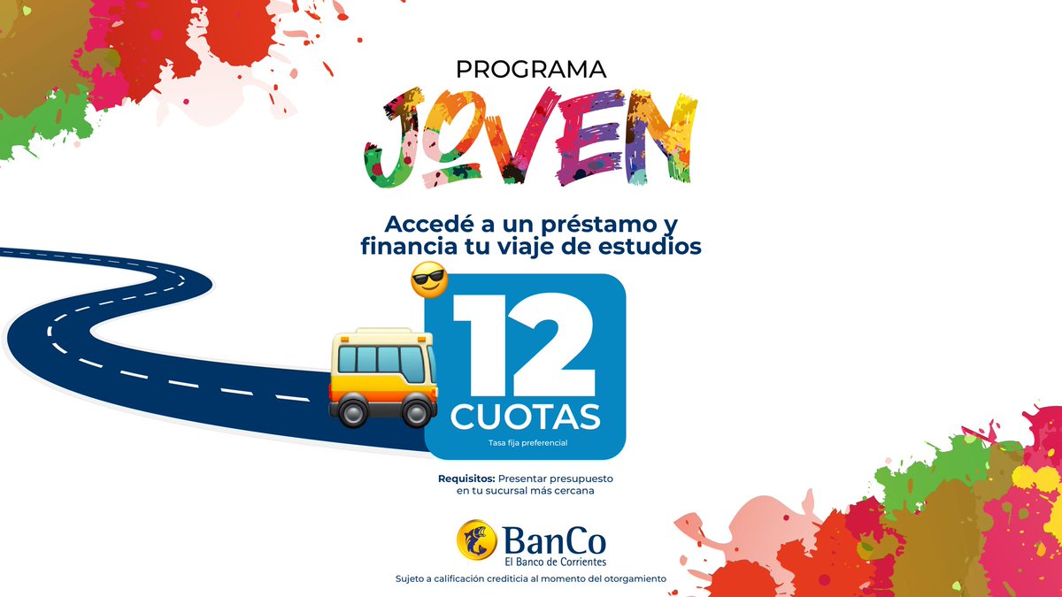 🌍🎒 Viví la experiencia de aprender viajando, nosotros te acompañamos. Financiá el viaje de tus sueños y hacelo posible con tu #BanCo.