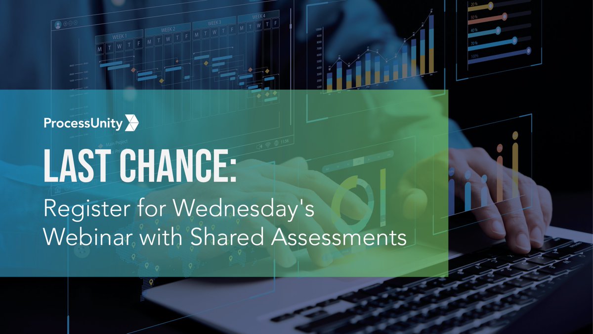 ProcessUnity's tweet image. Happening this Tuesday: Best Practices for Calculating Inherent Risk in TPRM with Shared Assessments.
📅 Oct 1 | 11 AM ET
Register here: sharedassessments.org/events/tprm-be…