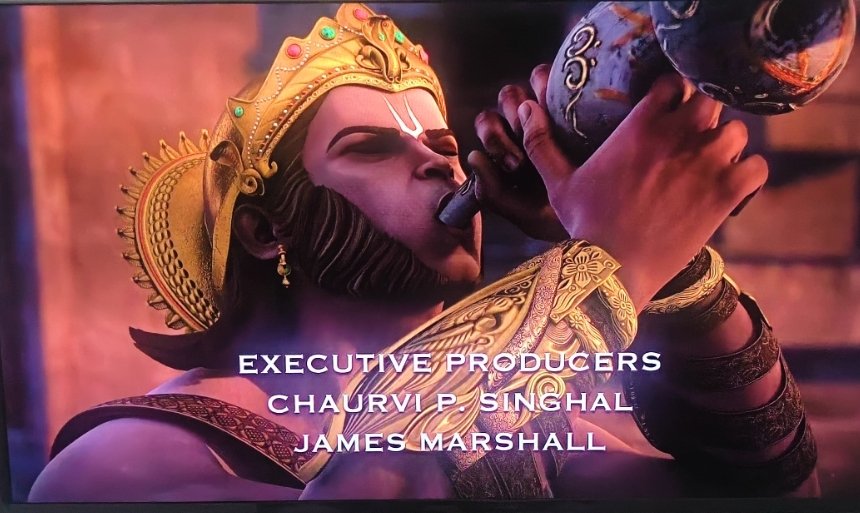 TheKnownIndia's tweet photo. Look who has written and Produced "The Legend of Hanuman' show on Jio hotstar. Why? Are Hindus not even competent to write their own cultural and religious texts? Can we really trust these shows if they are showing facts or twisting them? https://t.co/UWc1gGzKTN