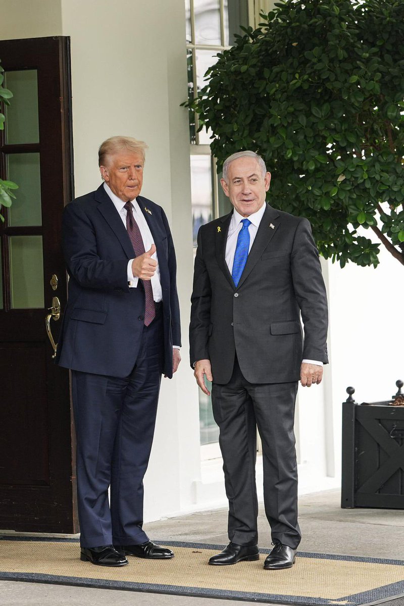 As Trump and Netanyahu discuss a deal to end the war and bring the hostages home, my heart is with each and every hostage family.

May your nightmare finally end today. Now.