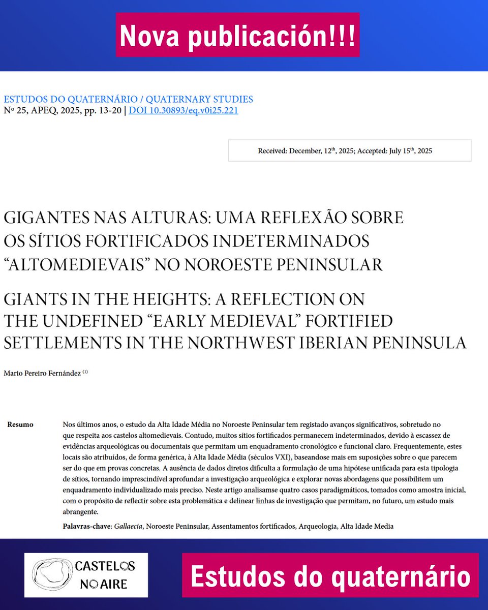 NOVA PUBLICACIÓN!

Se queredes consultalo: apeq.pt/estudosdoquate…

#castelosnoaire #divulgacion #divulgacióncientífica #publicacióncientífica
<a href="/SINCRISIS1/">SINCRISIS</a> <a href="/CISPAC_gal/">CISPAC</a>