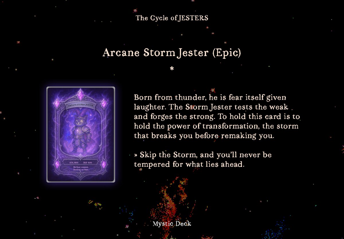 Mystic Deck tweet media
