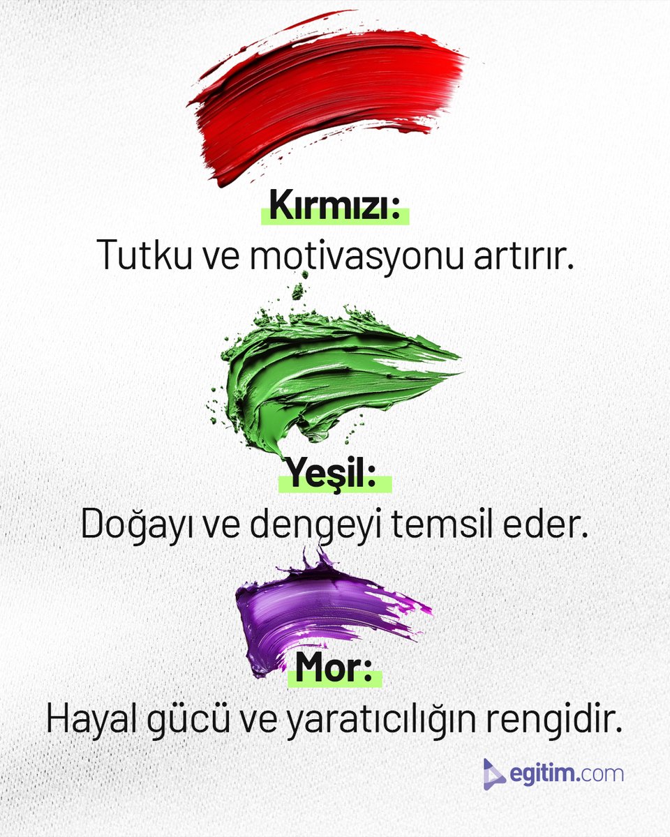 egitim_com's tweet image. Renkler sadece gözümüze değil, ruh hâlimize de dokunuyor. 🎨

Peki, bugün sen hangi renksin? 💭

#Egitimcom #EğitimeDeğer #RenklerinDili #Motivasyon #RuhHâli #Renkler #Yaratıcılık #Mutluluk