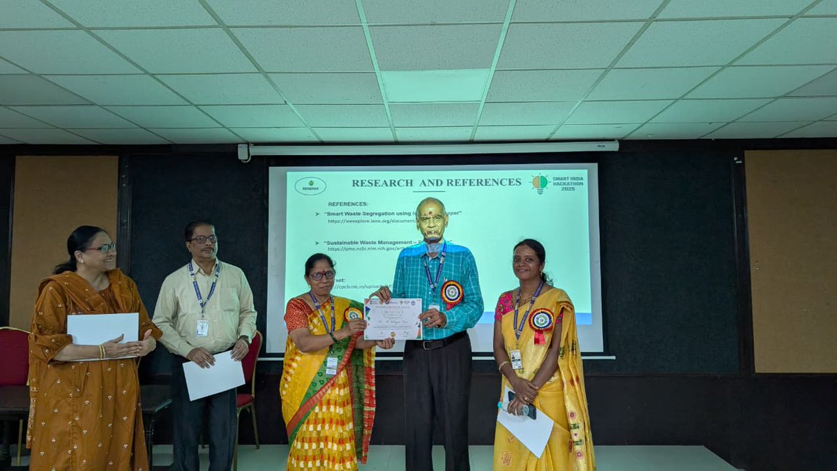 MatrusriEC's tweet photo. MATRUSRI ENGINEERING COLLEGE,  proudly hosted the Internal Hackathon for #SIH2025 on Sept 26!  🇮🇳 #Innovation #Hackathon #sih2025 https://t.co/3NE0hlVIU5