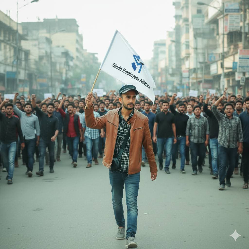 This fight is not just about money, it’s about dignity, respect, and justice. Sindh employees stand united and their voice will not be silenced. ✊
#JusticeForSindhEmployees