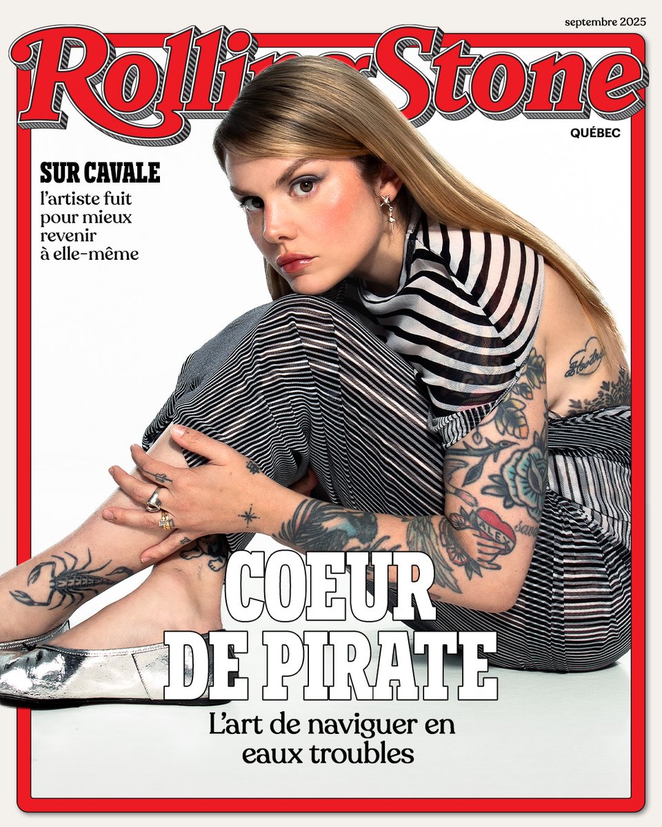 Avec Cavale, Cœur de pirate livre se révèle comme jamais. Un album de doutes, de lumière et de force retrouvée, qui prolonge un dialogue sincère avec son public depuis près de 20 ans.

qc.rollingstone.com/coeur-de-pirat…