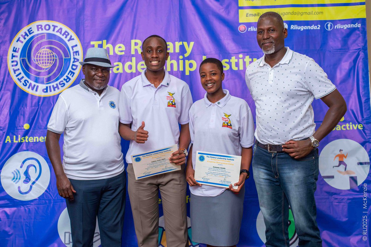 The Rotary Leadership Institute Ug (@rliuganda2) on Twitter photo On Saturday over 90 Rotarians, Rotaractors & 2 Interactors (a first!) graduated today at The RLI 
They’ve gained skills in leadership, planning, club growth & public speaking. RLI Leader Rtn <a href="/AndrewMuguluma/">Andrew Muguluma</a> urged them to take the lessons back & be true ambassadors of RLI.
#RLIUg On Saturday over 90 Rotarians, Rotaractors & 2 Interactors (a first!) graduated today at The RLI 
They’ve gained skills in leadership, planning, club growth & public speaking. RLI Leader Rtn <a href="/AndrewMuguluma/">Andrew Muguluma</a> urged them to take the lessons back & be true ambassadors of RLI.
#RLIUg