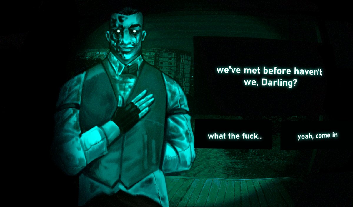 Zeorigir's tweet photo. "Darling!"

#eddiegluskin #outlast #ninah #noimnotahuman https://t.co/cPgNWntuOh