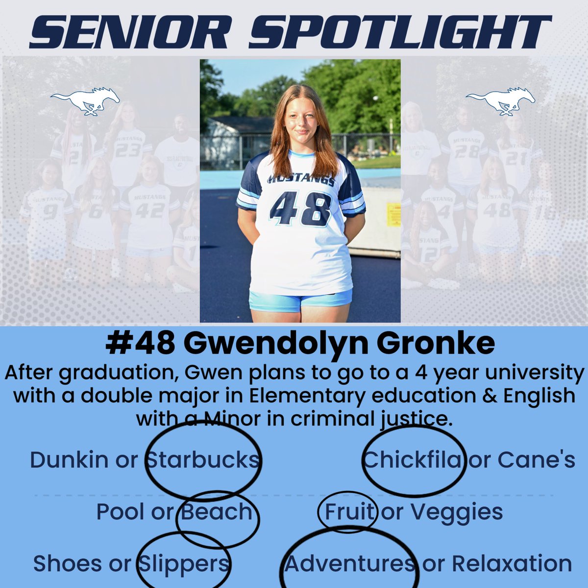 DGS_FlagFballl's tweet photo. 🚨SENIOR SPOTLIGHT🚨

Senior night is TOMORROW! We can’t wait to celebrate our 6 seniors! Today and tomorrow we will highlight 3 seniors. https://t.co/2vFOCXf3am