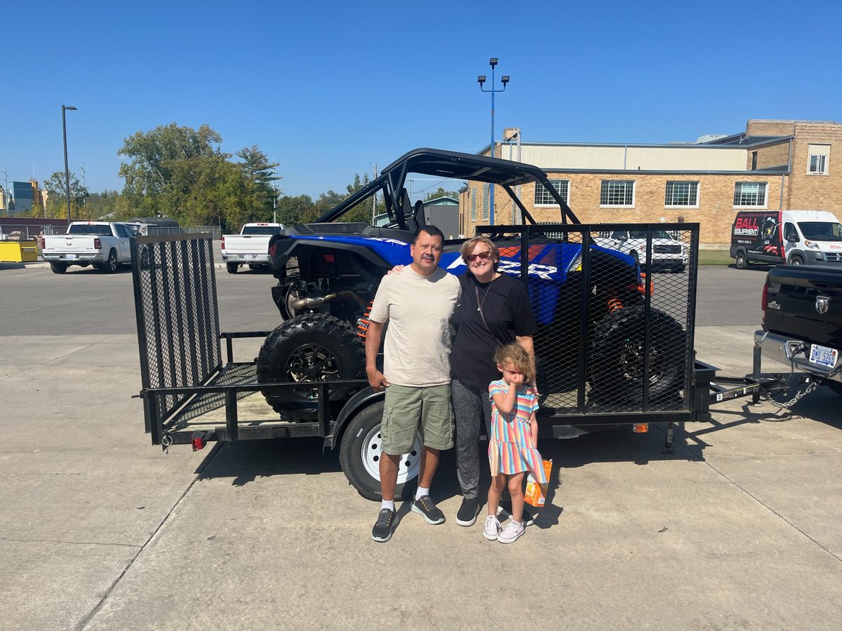 BallEquipment's tweet image. 🔥 Congratulations to the Salgados Family!
They're hitting the trails in style with their brand new 2025 Polaris RZR 1000 XP ULTIMATE!
We’re incredibly thankful for your business and hope your new ride brings endless adventure, excitement, and memories
#PolarisRZR #BallEquipment