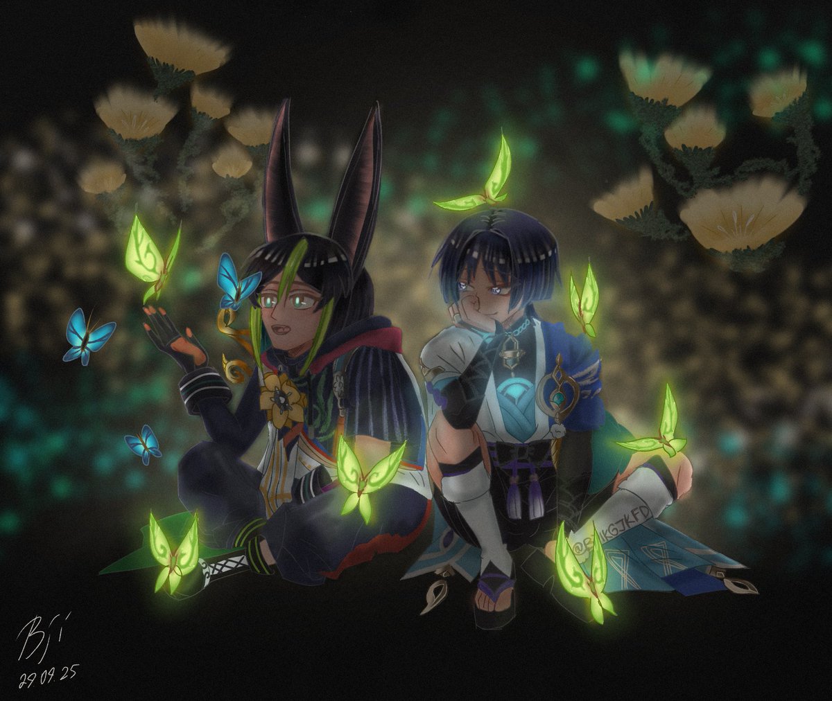 ten million butterflies
#tighnari #wanderer #desertwood