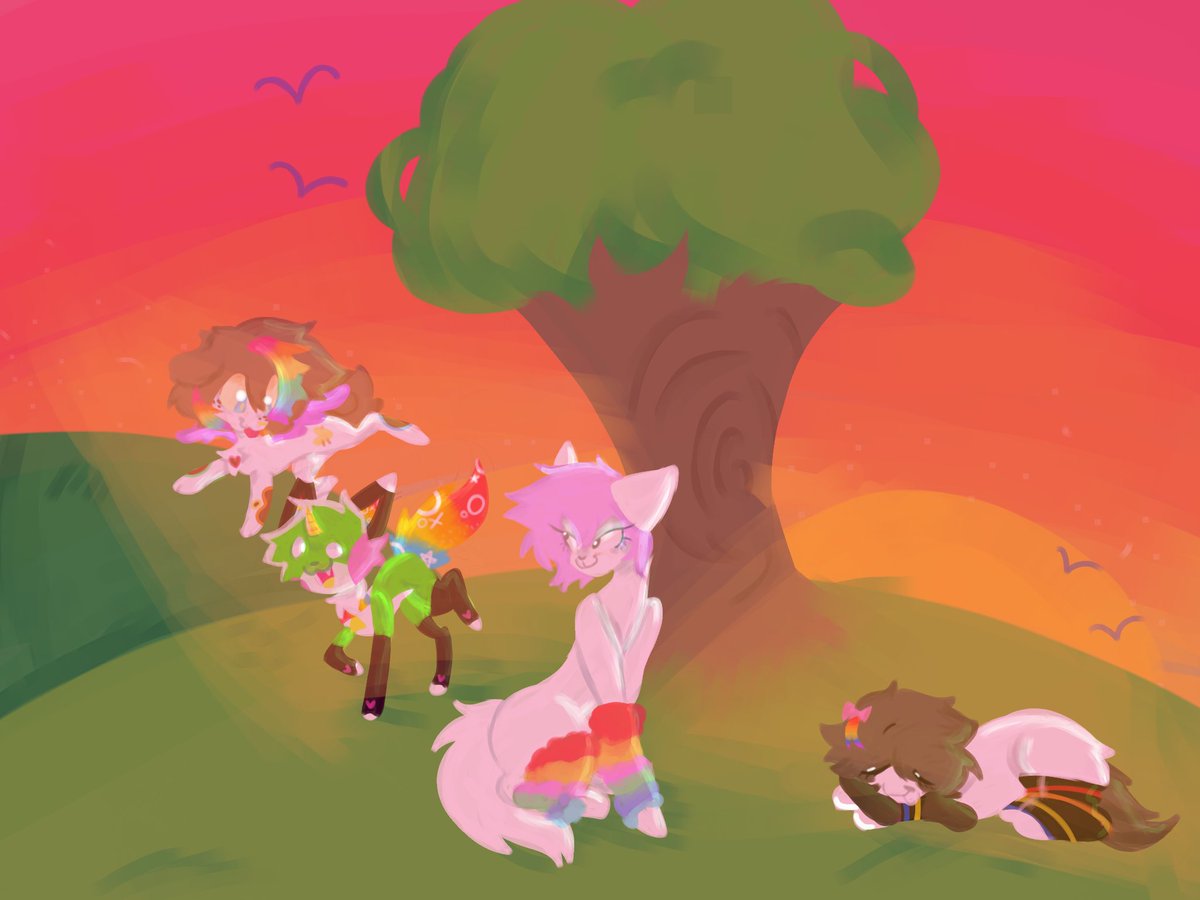 Weee!! 🩵🌙 /// #art #furry #feralart #sparkledog ocs: <a href="/k1ttyzone/">kittyzone</a> <a href="/3veeluv3/">junebug</a> @276c33