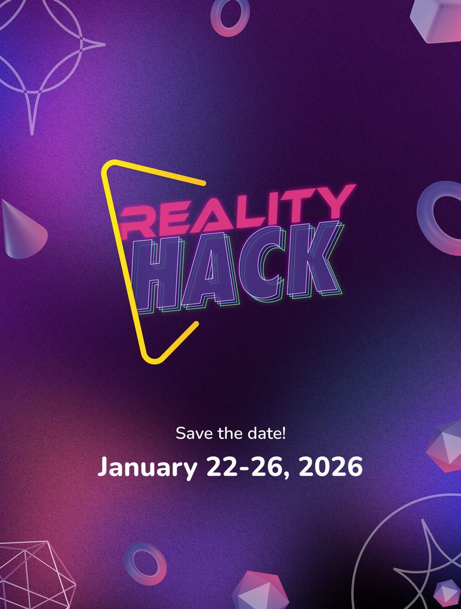 realityhackmit's tweet image. Reality Hack returns to MIT. Save the date. Let&apos;s turn dreams into reality together. Sign up for our newsletter and follow us and to be the first to hear when applications open!

#DreamOn #HackToTheFuture
