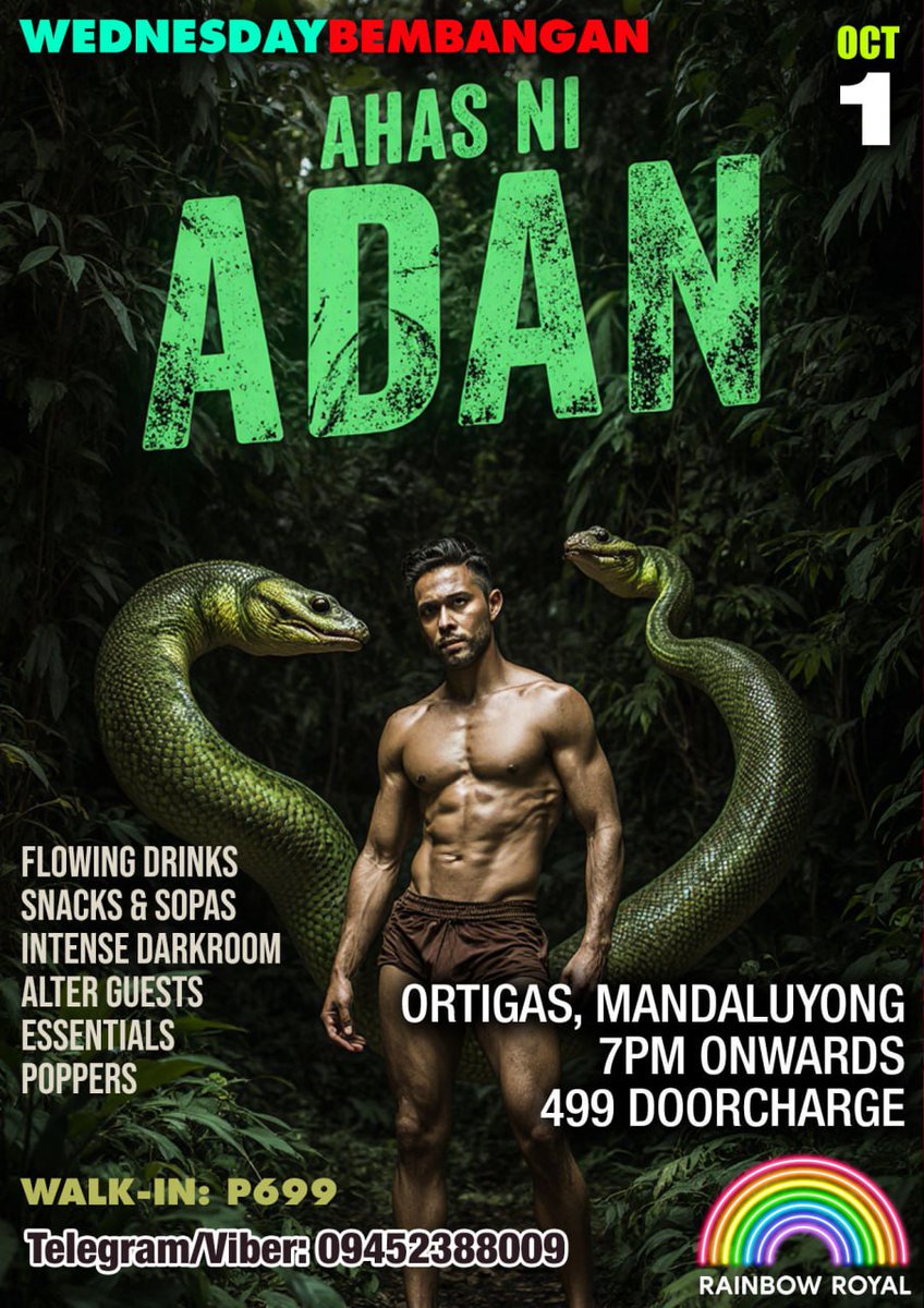 Let's See  and hold Some Big Snake on Wednesday Night in the dark room.  See you !