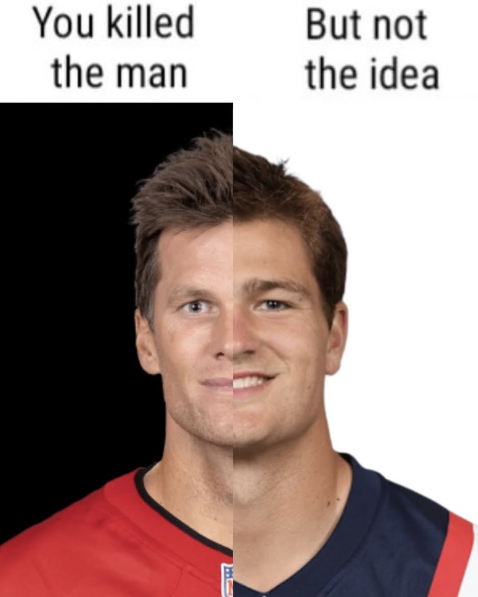 DraftKings's tweet photo. Drake Maye 🤝 Tom Brady

(Meme via: @drakemayeloverr ) https://t.co/OPL6MhW0ls
