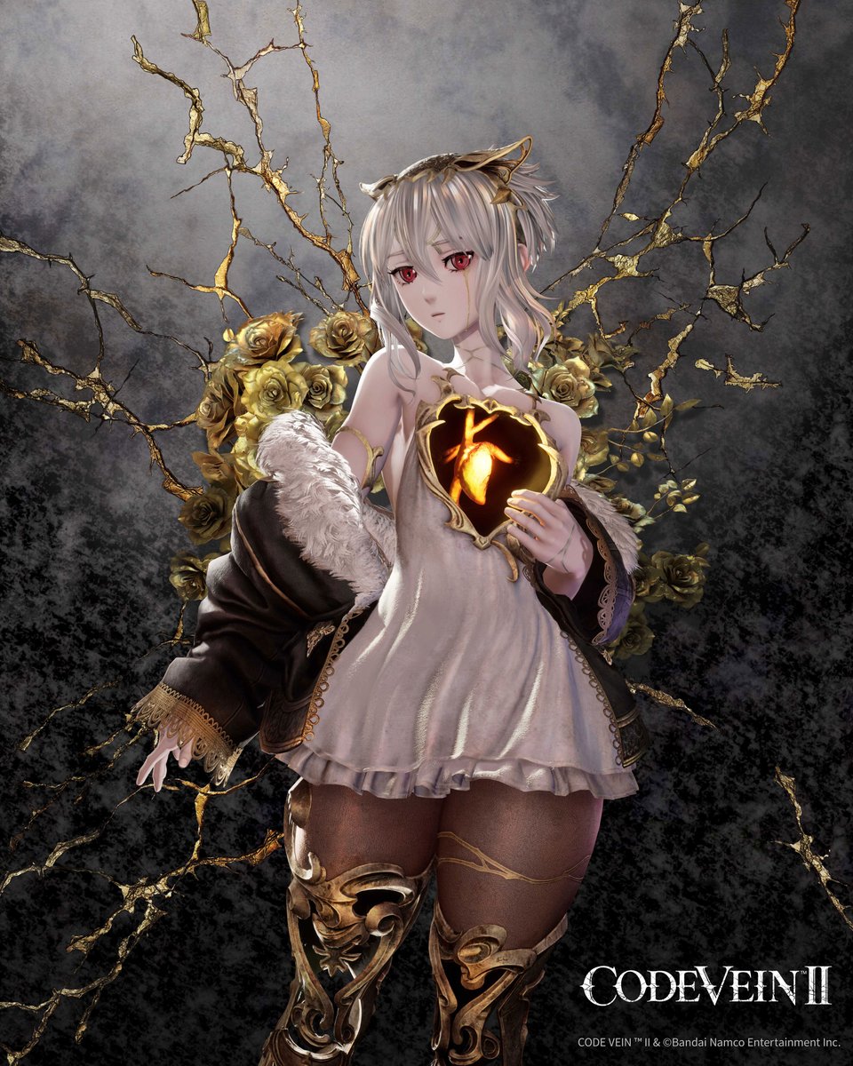 CodeVeinGame's tweet image. A girl with the Power to Travel Through Time
Lou revives the protagonist by giving them her own heart. She is the protagonist's counterpart on their mission into the past.