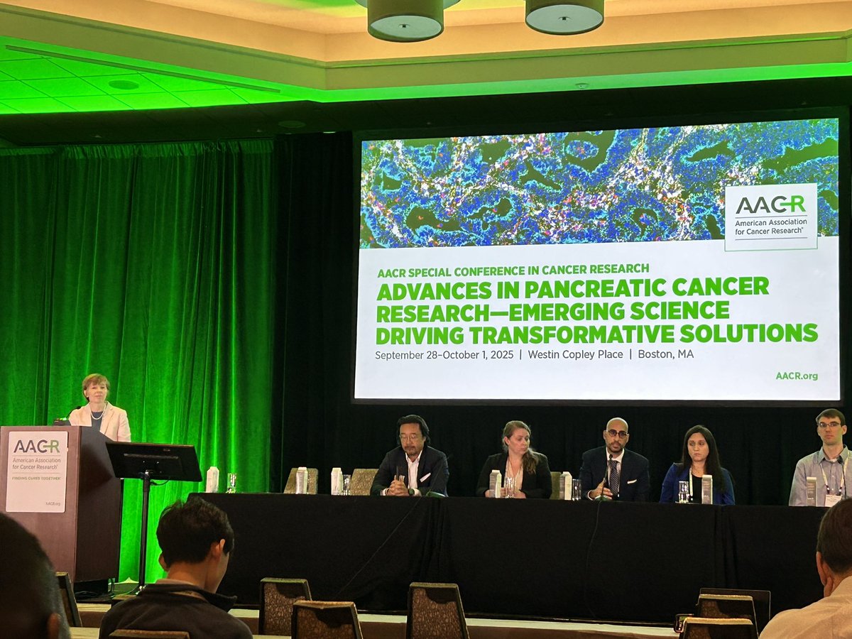 CentralParkWMD's tweet image. Tumor plasticity, stromal rewiring &amp;amp; clonal T cell expansion define response &amp;amp; resistance to PARPi + PD-1i #HRD #PancreaticCancer #POLAR

@MarcHilmi rocked 🎸🤘🏼 - presenting the TCR Infiltrator–Expander #TIE platform - real translational potential.

#sPARKlab #AACRPan25 #PancSM