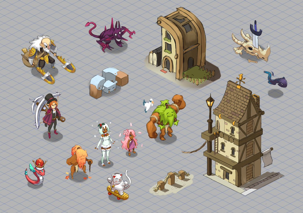 Random sketches for my portfolio
#dofus #wakfu #waven