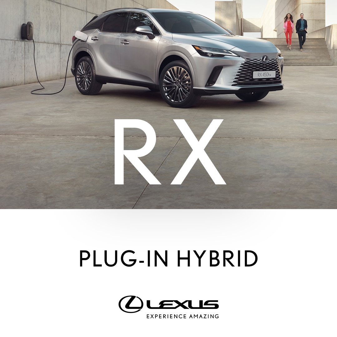 The Lexus RX Plug-In Hybrid offers a combination of luxury and performance with dynamic and elegant design.

Visit our website today to explore this sleek and stylish model: bit.ly/3HfSLml