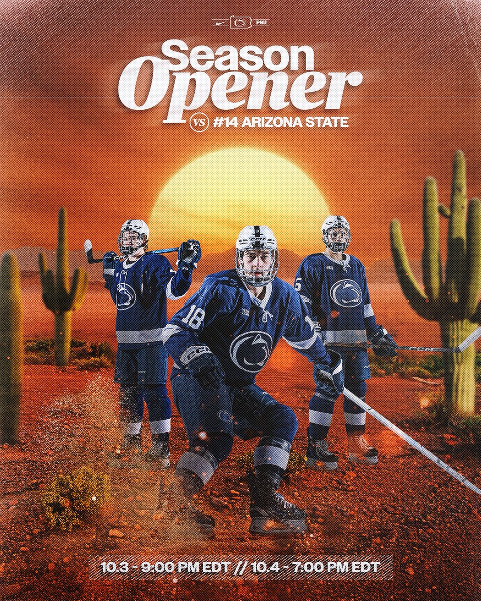 Heading to the desert this week! 🏜️🏒🌵 

#WeAre #HockeyValley