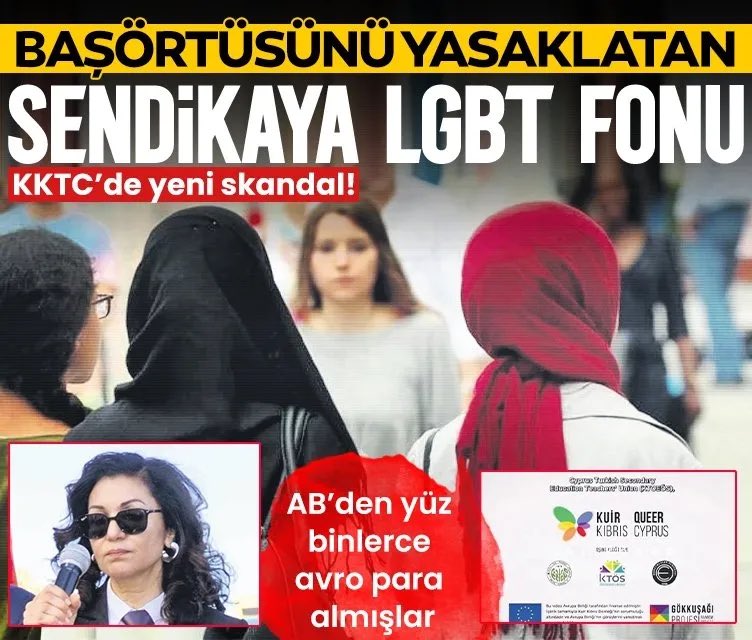 BAŞÖRTÜSÜ DÜŞMANI SENDİKA LGBT BAĞLANTILI ÇIKTI!

Mil-Diyanet Sen olarak, KKTC'de başörtüsüne karşı yasakçı açıklamalarda bulunan Kıbrıs Türk Orta Eğitim Öğretmenler Sendikası’nın (KTOEÖS), aynı zamanda LGBT+ dernekleriyle bağlantılı faaliyetlerde bulunmasına şiddetle karşı