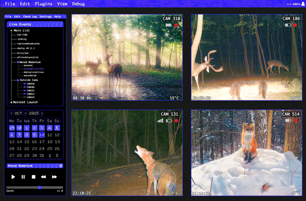 loading up the monad momentum to accelerate the acceleration