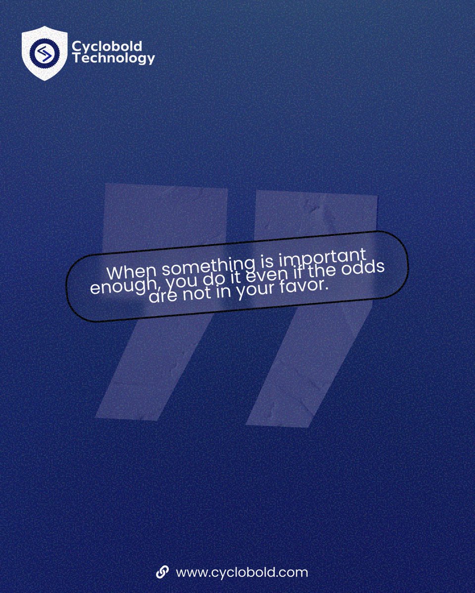 cyclobold's tweet image. Odds don’t define your future; skills do.
At Cyclobold Tech School, we train you with real-world tech skills and connect you to job placements that matter.
🌐 cyclobold.com

📞 08039906571
💬 WhatsApp: 08108227646

#CycloboldTech #TechCareers #JobPlacement