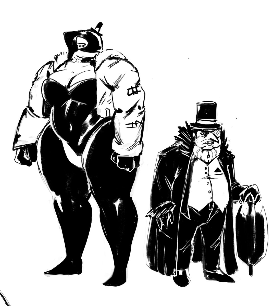 Orca and Penguin dood