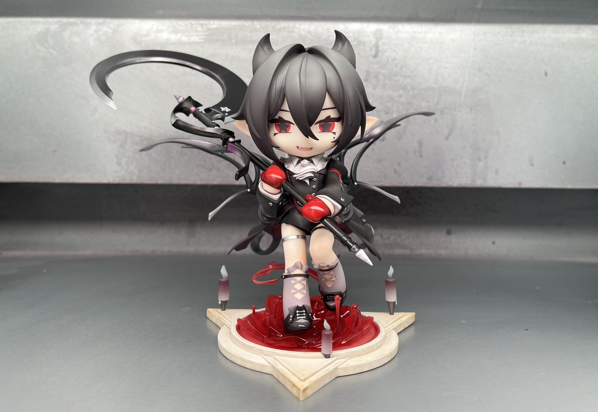 eyecoffe's tweet image. WF2025上海では4作品が展示されます〜
卓番  N1-B6-07

どれも可愛い生き物たちです〜

🦇Entelechia～
😈石翼魔ヴィルトゥオーサ ～  
❤️ちびニンフ ～    
🐺ちび荒蕪ラップランド～

#WF2025上海   #アークナイツ