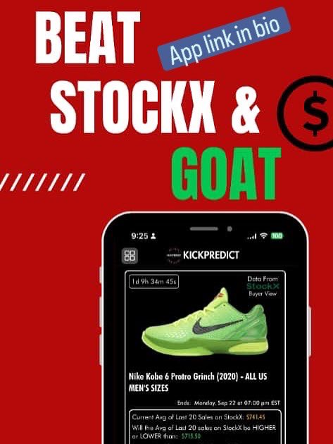 KickPredict's tweet photo. Think you know sneakers? 👟
Prove it. Predict resale prices, start with just $1, and win real cash. 💸
Download KickPredict now 👉 https://t.co/Lo4W2Xv4k9 https://t.co/DltXznrmaz