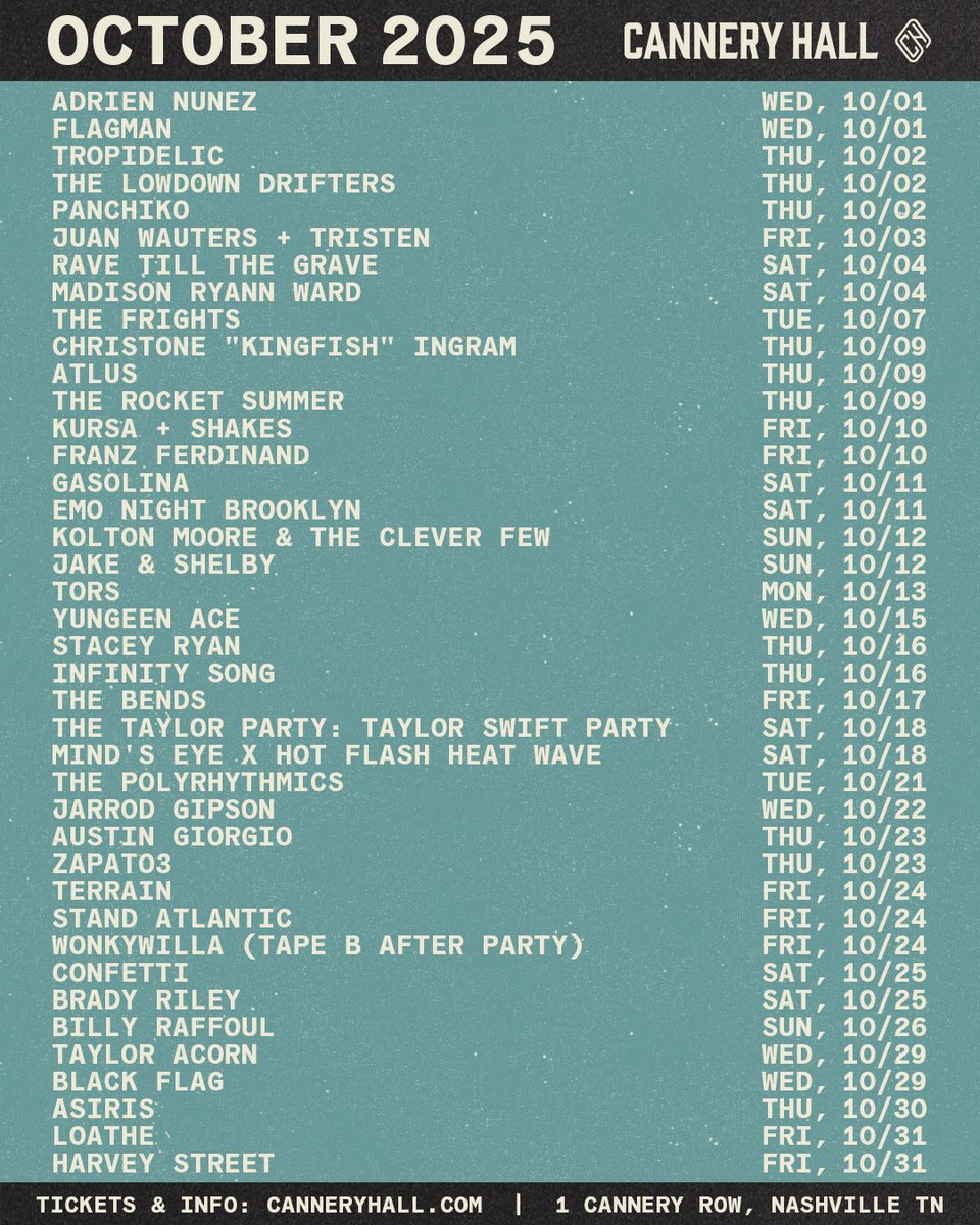 Cannery Hall tweet media