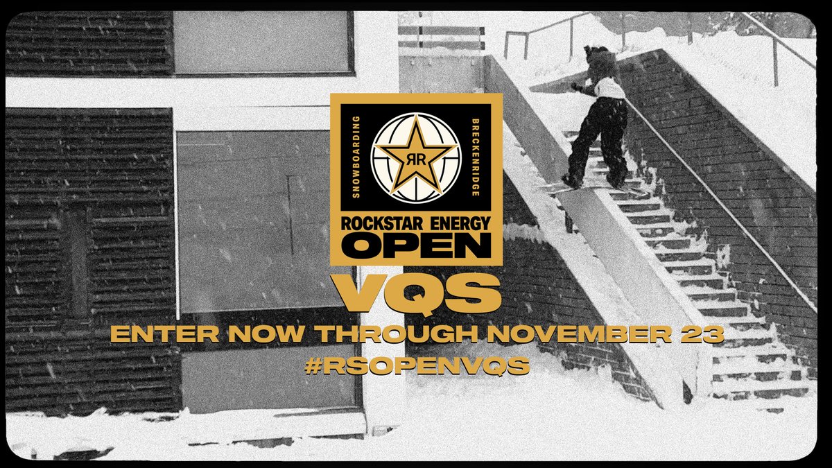 Platfrm (@the_platfrm) on Twitter photo The <a href="/rockstarenergy/">Rockstar Energy Drink</a> Open VQS is hitting snowboarding
💰 $1,000 weekly prizes
🏆 $2,500 Best Trick + Viewer’s Choice
🎟️ Top 10 women & men qualify for the RSEO in Breckenridge
Think you’ve got what it takes? Tap to see contest + prize details 👇
theplatfrm.co/4mBBtP3 The <a href="/rockstarenergy/">Rockstar Energy Drink</a> Open VQS is hitting snowboarding
💰 $1,000 weekly prizes
🏆 $2,500 Best Trick + Viewer’s Choice
🎟️ Top 10 women & men qualify for the RSEO in Breckenridge
Think you’ve got what it takes? Tap to see contest + prize details 👇
theplatfrm.co/4mBBtP3
