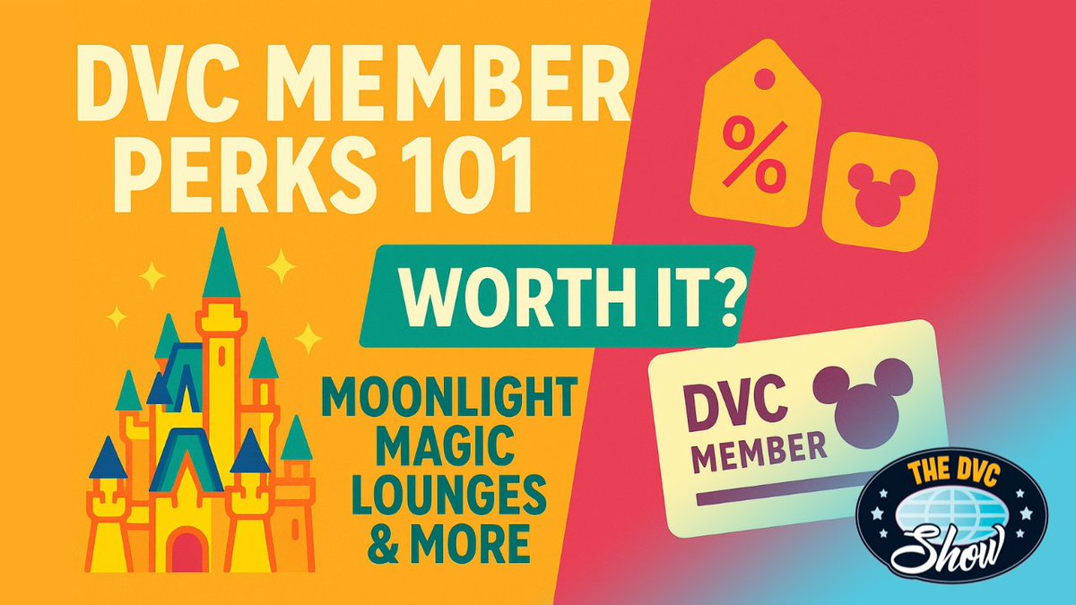 Are DVC Member Perks really worth it? 🤔 This week on The DVC Show, we’re breaking down everything you get — from Moonlight Magic and lounges to discounts and even the new paid Membership Magic Beyond.

Thinking about buying direct? Already a Member and not sure how to get the