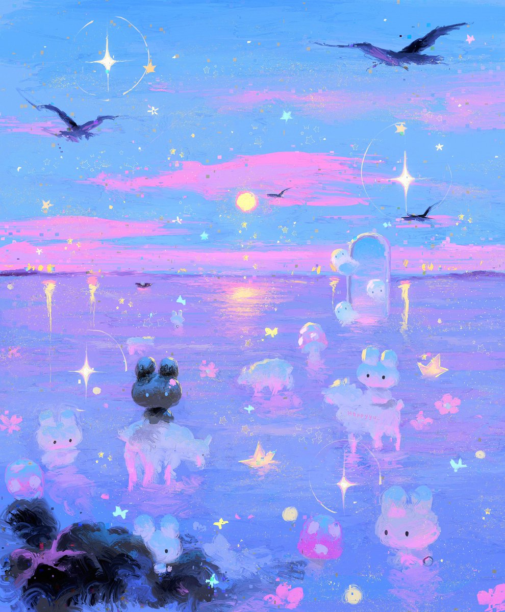 ⠀ ∗̥✩⁺🐰⭐️💜‧₊⟢ ⋆ ⠀ ⠀