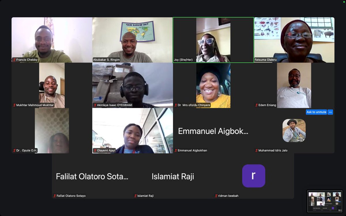 Nigerian Society for Conservation Biology (NSCB) tweet media