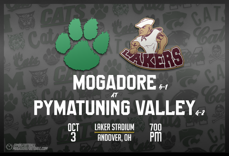 Mogadore travels to Pymatuning Valley this Friday to meet the 4-2 Lakers, who are currently 6th in region 17.