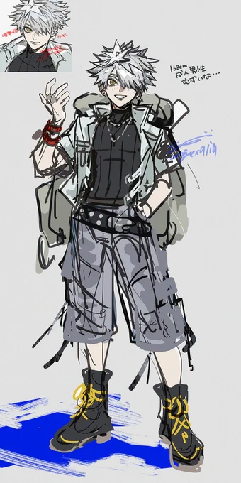 立ち絵ラフRTA開催中
