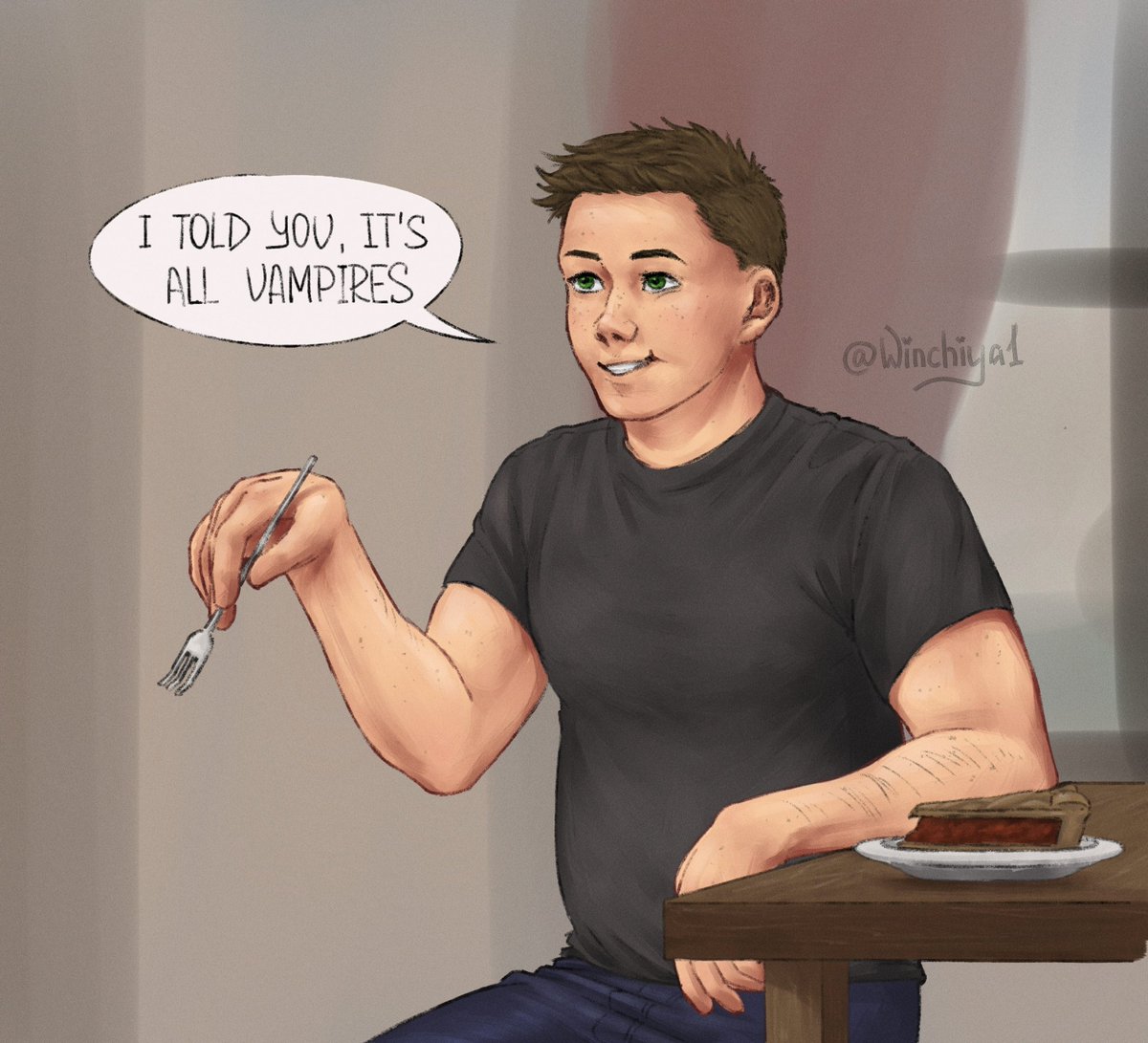 He deserve to be happy

#spn #spnfanart #deanwinchester