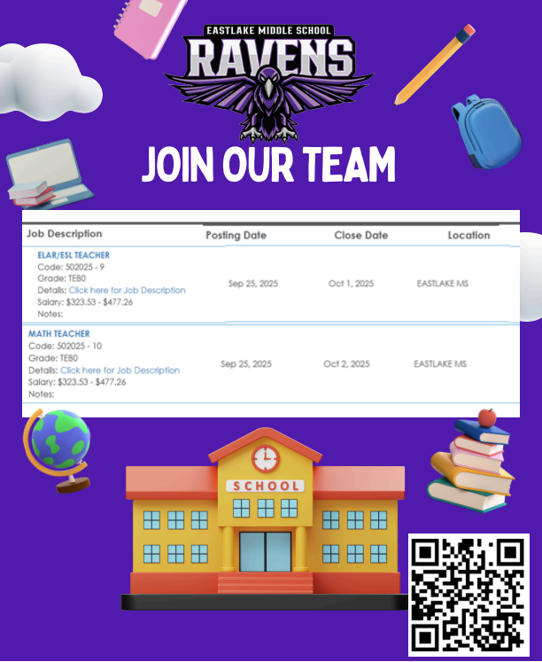 yirigo_'s tweet photo. Join our Team @Eastlake_Middle 
#ConnectionConsistency#Commitment
#GameOn #TeamSISD

@TOaxaca_EMS https://t.co/eKR6mswXb7