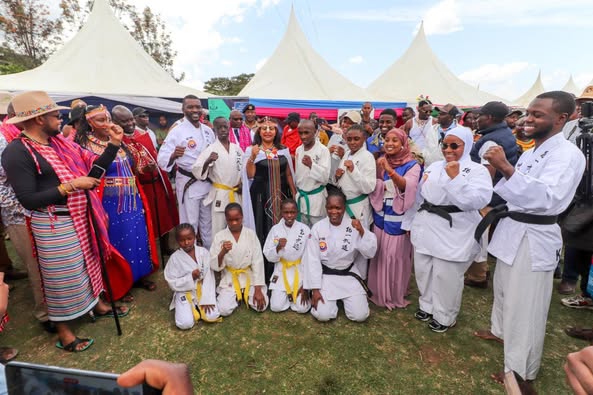 AnthonyAroshee's tweet photo. Shirikisho la Mchezo wa Tong Il-Moo-Do nchini Kenya(KTMF) likishirikiana na Shirika la Kijamii la Brilliant Feminine wameungana kupiga vita dhidi ya Unyanyasaji wa Kijinsia(GBV) na kuendeleza kampeni za wanawake kuwezeshwa ili kujinasua kiuchumi. https://t.co/eUT0rsrhcO