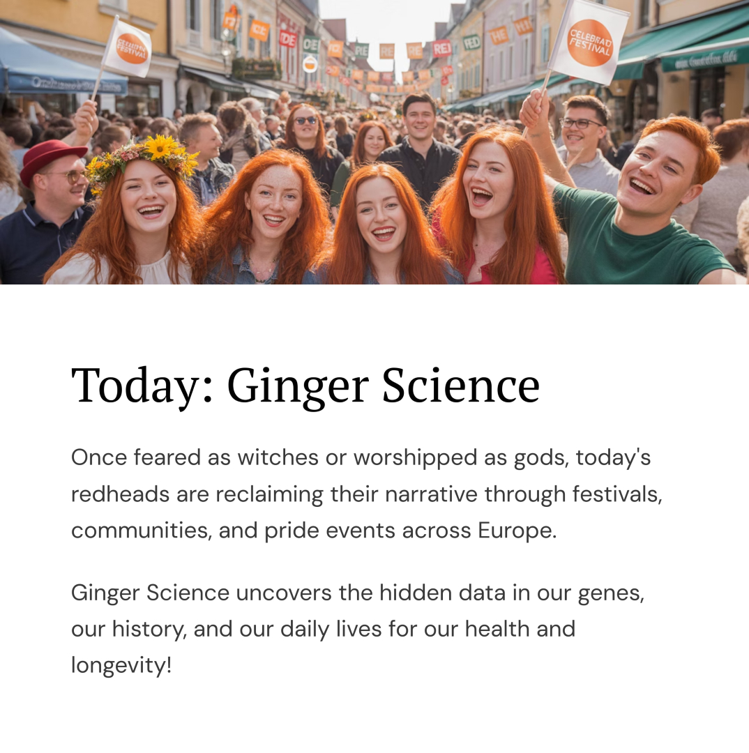 Redheads are rare in every human population, but they appear with unusual concentration across northern and western Europe. Chapter 2 of The Ginger Code explores three lenses through which red hair was historically seen in Europe: the continental lens of supernatural mistrust,