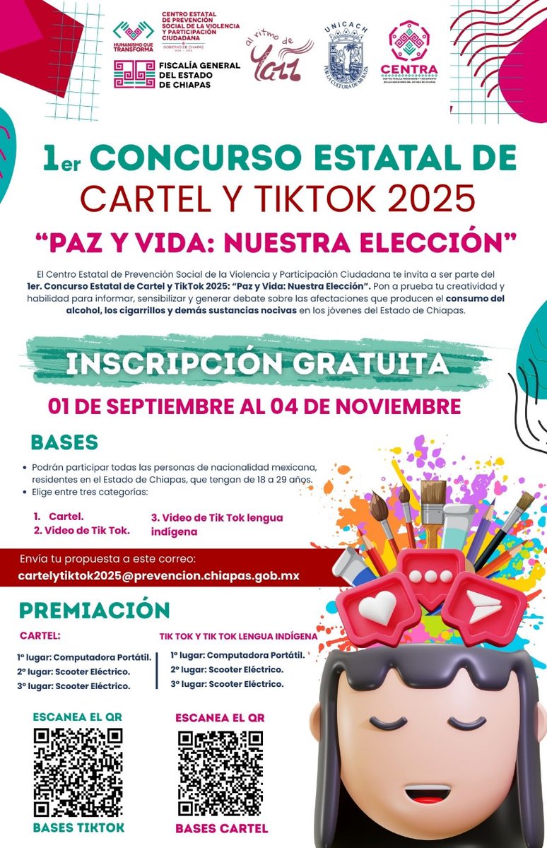 Estás a tiempo para enviar tu trabajo.