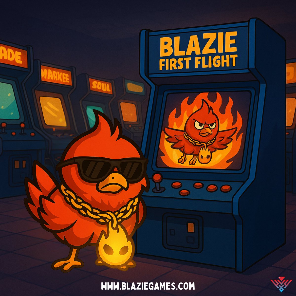 The Invitation

So here’s your call:
Join Blazie on his first (messy, chaotic, probably deadly) flight through the Phantasma universe.

 • Compete for glory.
 • Earn $KCAL.
 • Chase cookies and rewards.

Maybe you’ll become legendary.

Play here👇🏽

firstflight.blaziegames.com/game/
