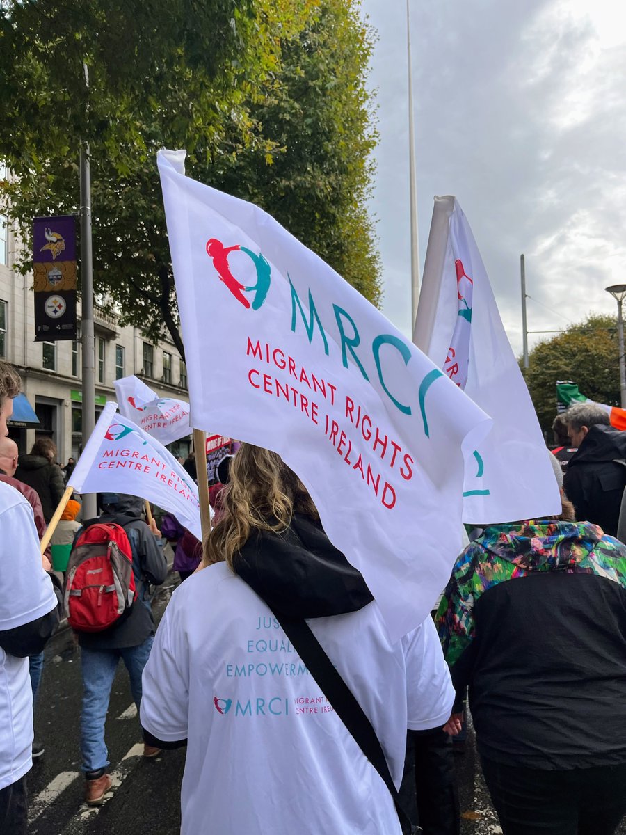 MigrantRightsIr's tweet photo. ✨ Incredible energy at the Anti-Racism Carnival organised by @UnitedARacism and @LeCheileDND

Thousands came together with music, dance and solidarity to celebrate diversity and speak the language of welcome, love and justice. 

💚 No racism is welcome in Ireland! https://t.co/lvQbtTpzRW